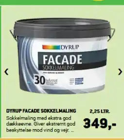 XL-BYG DYRUP FACADE SOKKELMALING tilbud