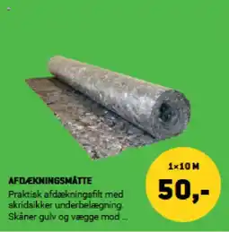 XL-BYG AFDÆKNINGSMÅTTE tilbud