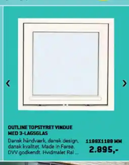 XL-BYG OUTLINE TOPSTYRET VINDUE MED 3-LAGSGLAS tilbud