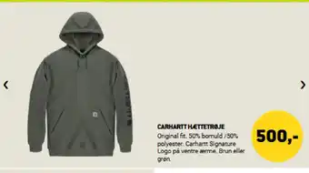 XL-BYG CARHARTT HÆTTETRØJE tilbud