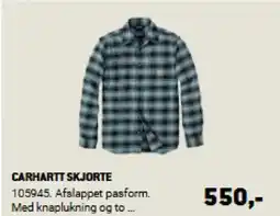 XL-BYG CARHARTT SKJORTE tilbud