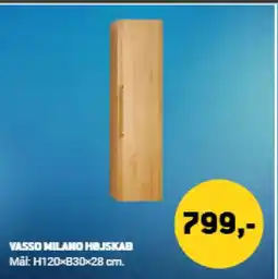 XL-BYG VASSO MILANO HBJSKAB tilbud