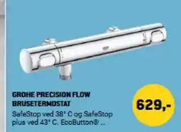 XL-BYG GROHE PRECISION FLOW BRUSETERMOSTAT tilbud