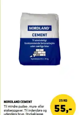 XL-BYG NORDLAND CEMENT tilbud
