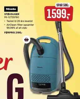 Skousen MIELE STØVSUGER tilbud