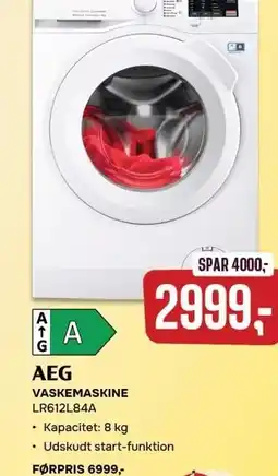 Skousen AEG VASKEMASKINE tilbud