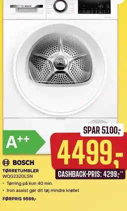 Skousen TØRRETUMBLER tilbud