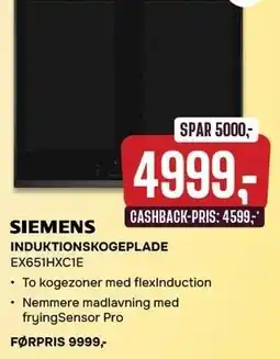 Skousen INDUDKTIONSKOGEPLADE tilbud
