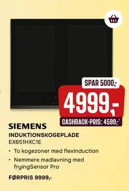 Skousen INDUKTIONSKOGEPLADE tilbud