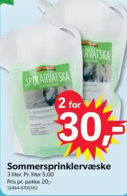 BigDollar Sommersprinklervæske tilbud