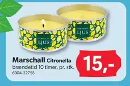 BigDollar CITRONELLA Marschall tilbud
