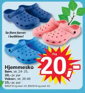 BigDollar Hjemmesko tilbud