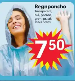 BigDollar Regnponcho tilbud