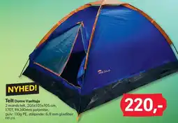 BigDollar Telt dome vaeltaja tilbud