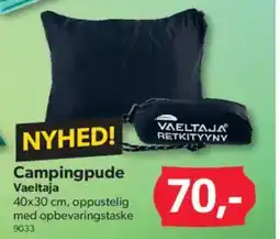 BigDollar VAELTAJA Campingpude tilbud