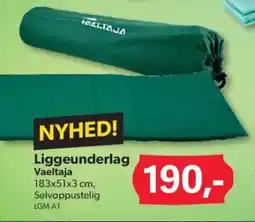 BigDollar VAELTAJA Liggeunderlag tilbud