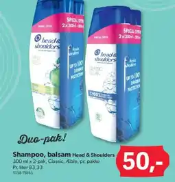 BigDollar HEAD & SHOULDERS Shampoo, balsam tilbud