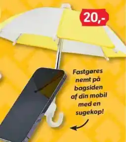 BigDollar Paraply til mobil tilbud