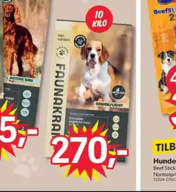 BigDollar FAUNAKRAM Hundefoder pro biot tilbud