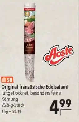 Citti Original französische Edelsalami tilbud