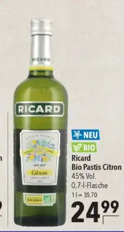 Citti Bio Ricard Pastis Citron NEU tilbud