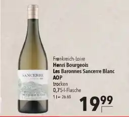 Citti Frankreich-Loire Henri Bourgeois Les Baronnes Sancerre Blanc AOP tilbud