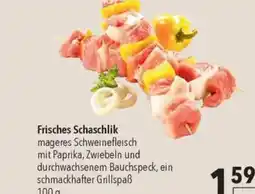 Citti Frisches Schaschlik mageres Schweinefleisch mit Paprika, Zwiebeln und tilbud
