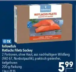 Citti followfish Rotlachs Filets Sockey tilbud