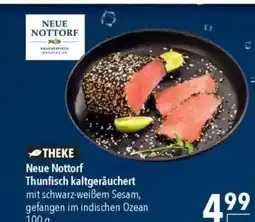 Citti THEKE Neue Nottorf Thunfisch kaltgeräuchert mit schwarz-weißem Sesam, gefangen im indischen Ozean tilbud