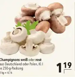 Citti Champignons weiß oder rosé tilbud