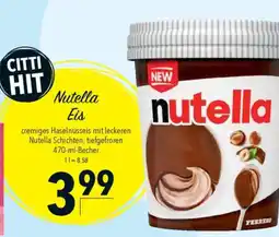Citti Nutella Eis tilbud