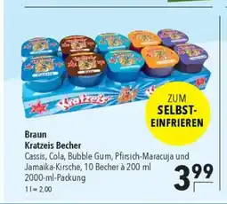 Citti Braun Kratzeis Becher tilbud