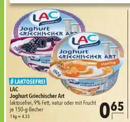 Citti LAC Joghurt Griechischer Art tilbud