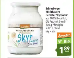 Citti Schrozberger Milchbauern Demeter Skyr Natu tilbud