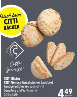 Citti CITTI Genuss Französisches Landbrot tilbud