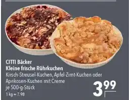 Citti CITTI Bäcker Kleine frische Rührkuchen tilbud
