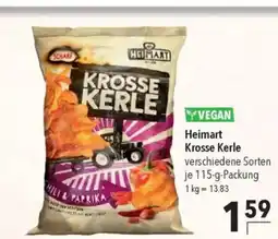 Citti VEGAN Heimart Krosse Kerle verschiedene Sorten tilbud