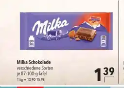 Citti Milka Schokolade verschiedene tilbud