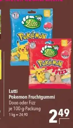 Citti Lutti Pokemon Fruchtgummi tilbud