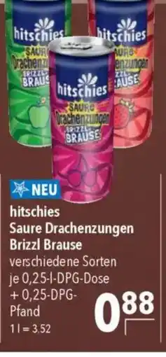 Citti NEU hitschies Saure Drachenzungen Brizzl Brause tilbud