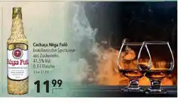 Citti Cachaça Nega Fulô brasilianische Spirituose aus Zuckerrohr, tilbud