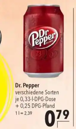Citti Dr. Pepper tilbud