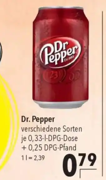 Citti Dr. Pepper tilbud