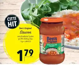 Citti Ben's Original Saucen tilbud