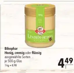 Citti Bihophar Honig, cremig oder flüssig tilbud