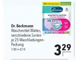 Citti Dr. Beckmann Waschmittel-Blätter, verschiedene Sorten tilbud