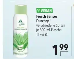 Citti VEGAN Frosch Senses Duschgel tilbud