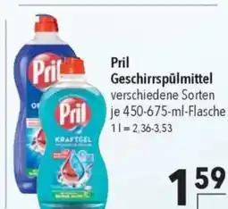 Citti Pril Geschirrspülmittel verschiedene Sorten tilbud