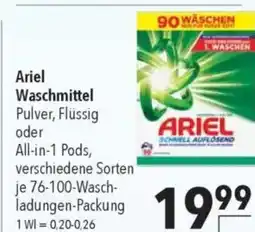 Citti Ariel Waschmittel tilbud