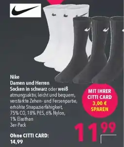 Citti Nike Damen und Herren tilbud